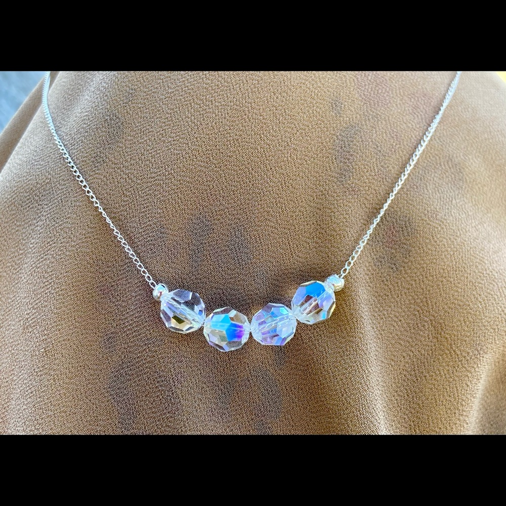 Swarovski crystal necklace,CarrieBradshaw … - Picture 13 of 13
